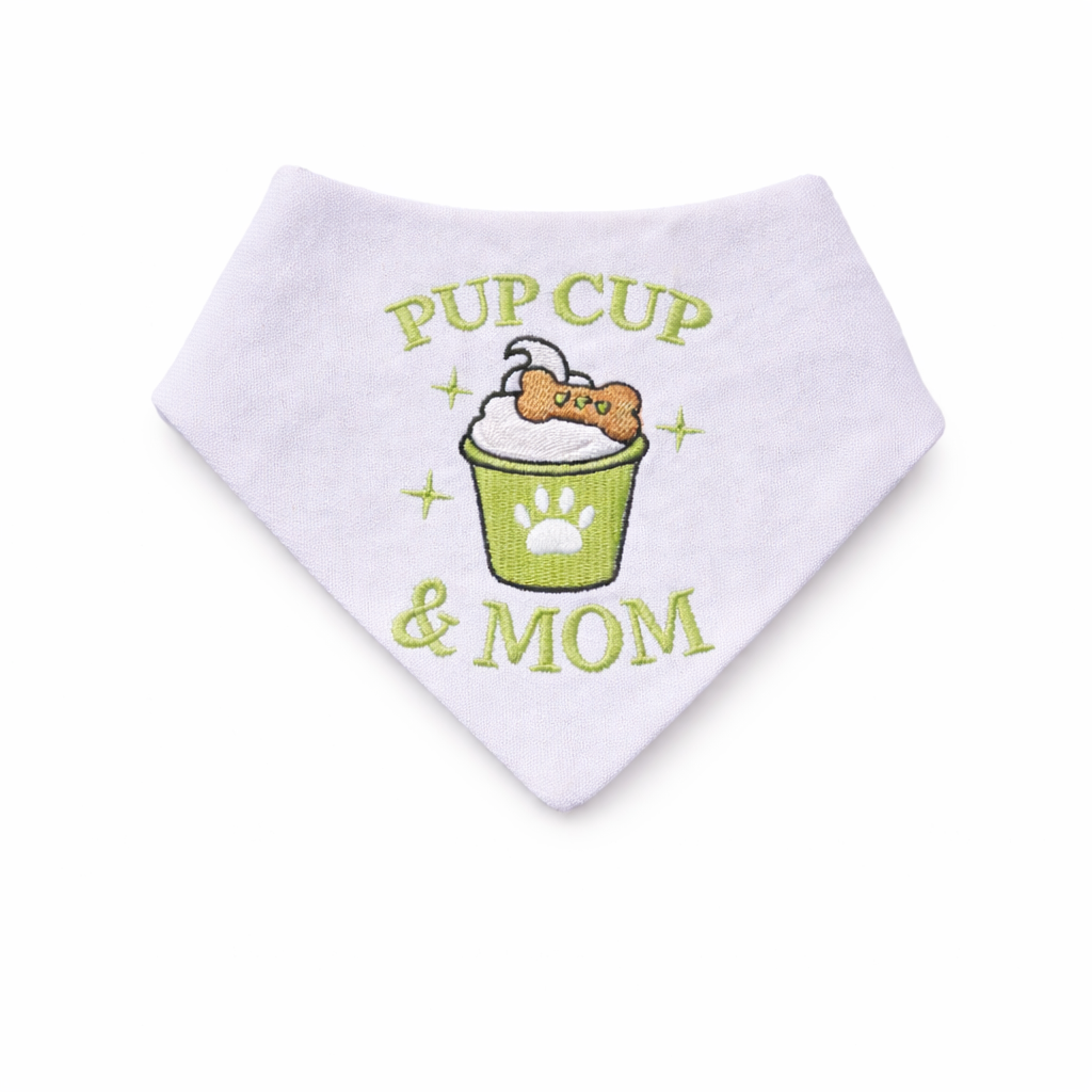 Pup cup & Mom