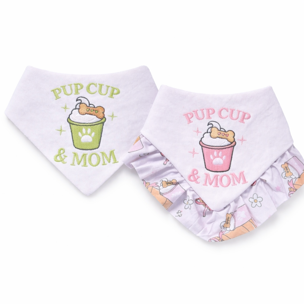 Pup cup & Mom